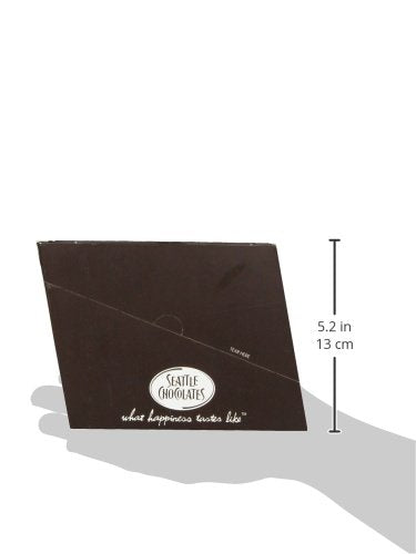 Seattle Chocolates Truffle Bar Fresh Mint 2.5 Ounce (Pack of 12)