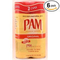 Pam Canola Spray - 2 - 12 Ounce Cans (3 Pack)