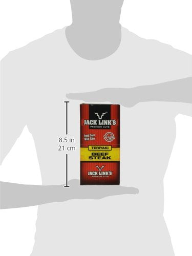 Jack Link's Premium Cuts Beef Steak Teriyaki 1-Ounce (Pack of 12)