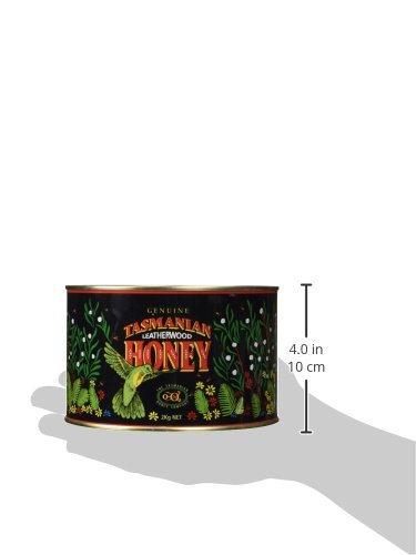 Tasmanian Leatherwood RAW HONEY | 4.4 Pounds | Pure | Unheated | Unfiltered | Unpasteurized | Hand-Crafted | Product of Australia | Bio-Active Compounds |