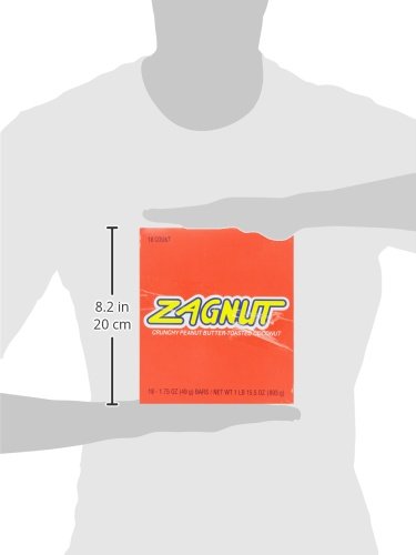 ZAGNUT Peanut Butter Coconut Candy Bar 1.75 Ounce (Pack of 18)