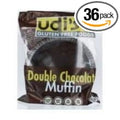 Udis Gluten Free Double Chocolate Muffin 3 Ounce -- 36 per case.