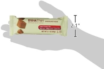 ThinkThin Protein Bar Gluten Free Chocolate Fudge 10 Count