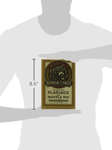 Kodiak Cakes All Natural Frontier Pancake Flapjack and Waffle Mix Butter Milk and Honey 24 Ounce (Pack of 3)