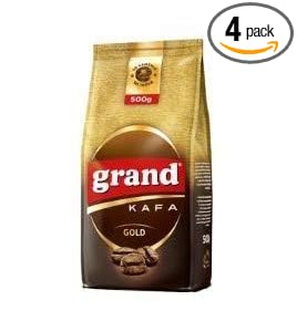 4 Pack Gold Grand Coffee 500g