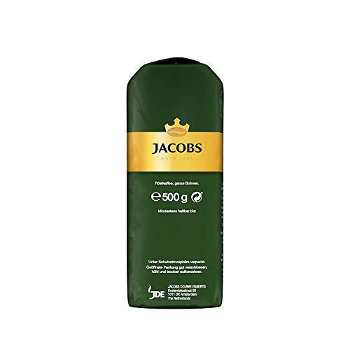 Jacobs Kronung Whole Bean Coffee 500 Gram / 17.6 Ounce (Pack of 1)