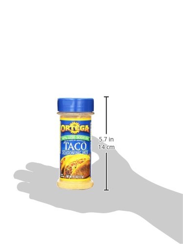 Ortega Seasoning Mix Reduced Sodium Taco 4.3 Ounce (Pack of 12)
