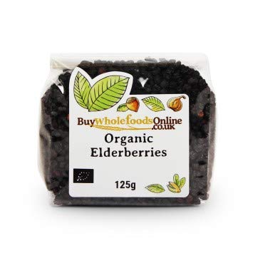 Buy Whole Foods Organic Elderberries (125g)