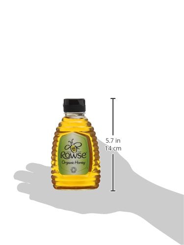 Rowse Organic Squeezable Honey 340g - Pack of 6