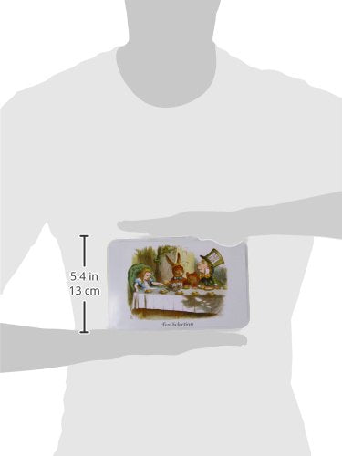 Alice In Wonderland Tea Tin with 100 English Teabag Selection