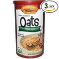 Country Choice Organic Oven Toasted Oats Steel Cut 30 oz (850 g)(pack of 3)
