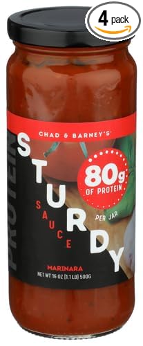 Sturdy Sauce Marinara Sauce 16 oz (Pack of 4)