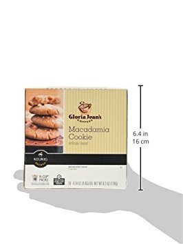 Gloria Jean's Macadamia Cookie Flavored Coffee - 18 K-cups for Keurig Brewer