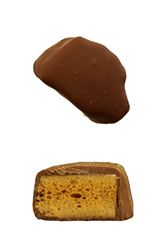 Mrs. Cavanaugh’s Seafoam Honeycomb Milk Chocolate 14 oz Box – Crispy Sponge Candy/Honeycomb Toffee Coated in Smooth Milk Chocolate – Crunchy Chocolate Snack Gift &amp Party Treat
