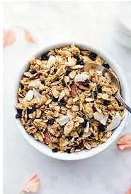 NuTrail Keto Nut Granola Blueberry Cinnamon 2 Pack (22 oz Each 44 oz Total) - Low Carb Grain-Free No Added Sugars No-GMO - Healthy Breakfast Cereal | Gourmet Kitchn/ZiQ clip 1pc