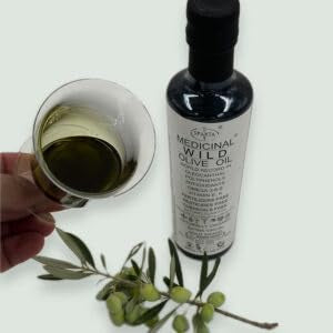 Sparta Limited Edition Organic Extra Virgin Olive Oil Wild Evoo-Oleocanthal 1979 mg/kg total phenols 3083mg/kg Cold Pressed Award Winning High Polyphenol Omega 963 Fatty Acids-1x250ml
