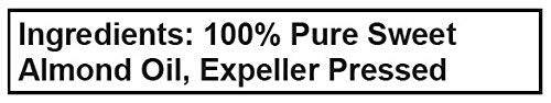 Baja Precious - Sweet Almond Oil 100% Pure 1 Gallon Jug - Food Grade Perfect for Cooking Cosmetics Massages Soapmaking &amp More