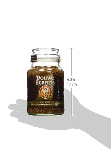 Douwe Egberts Pure Indulgence Instant Coffee Dark Roast 6.7-Ounce 190g (Pack of 2)