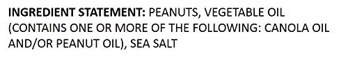 Snak Club Salted Peanuts 7.5 Ounce (Pack of 6)
