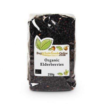 Buy Whole Foods Organic Elderberries (250g)