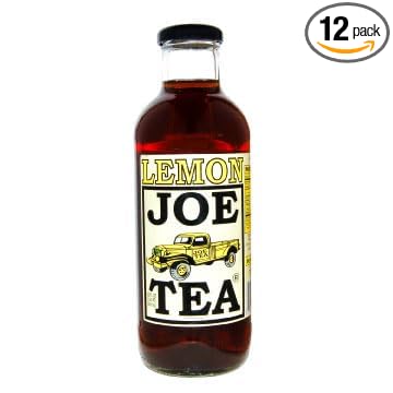 JOE TEA 20 OZ GLASS (Lemon Tea)