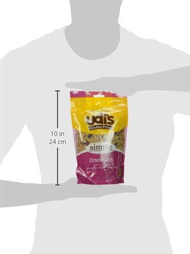 Udi's Gluten Free Granola Cranberry 12 oz Pouches (Pack of 3)