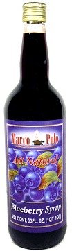 Marco Polo Blueberry Syrup ( 33 FL.oz )