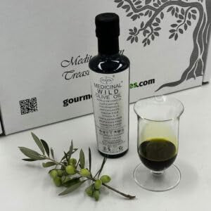 Sparta Limited Edition Organic Extra Virgin Olive Oil Wild Evoo-Oleocanthal 1979 mg/kg total phenols 3083mg/kg Cold Pressed Award Winning High Polyphenol Omega 963 Fatty Acids-1x250ml