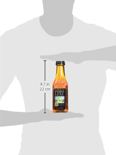 Pure Leaf Iced Tea Bottle Peach 222 Fl Oz (Pack of 12)
