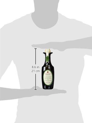 Colonna Granverde Italian Cold Extracted Extra Virgin Olive Oil with Organic Sicilian Lemons2018 Harvest 250ml (8.45 oz)