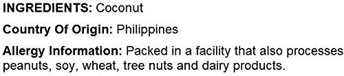 NUTS U.S. - Unsweetened Raw Coconut Chips (Unsulphured 3 LBS)
