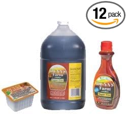 Low Calorie Dunns Farm Maple Pancake Syrup 12 Ounce -- 12 Case