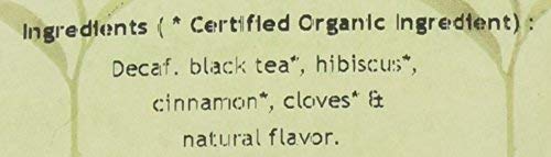 Davidson's Organics Decaffeinated Spiced Raspberry Loose Leaf Tea 16-Ounce Bag