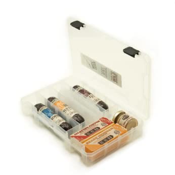 HUNTERS RESERVE - A REEL CATCH EXOTIC MEAT &amp CHEESE COLLECTION - TACKLE BOX - VENISON ELK WILD BOAR SHARP CHEDDAR CHEESE STONE GROUND MUSTARD