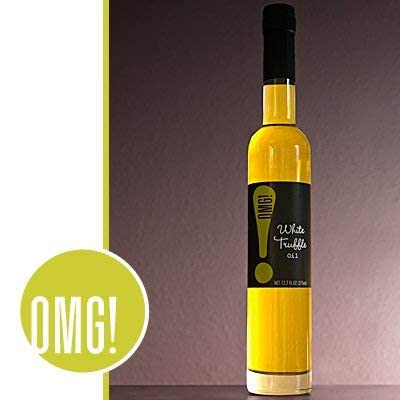 OMG!: Delicious Dipping Oil | As found in Pike Place Market | Perfect for breads veggies salads and marinades. (White Truffle 375ml/12.7oz)
