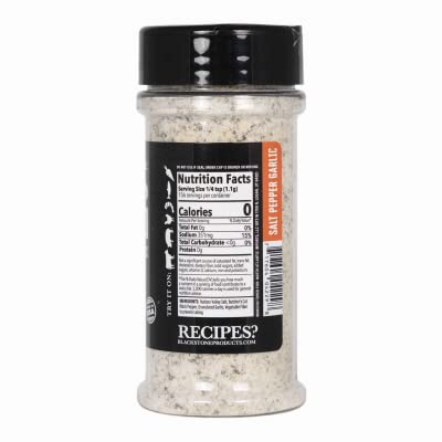 Blackstone 4229 Salt Pepper &amp Garlic Seasoning 7.4 oz. - Quantity 6