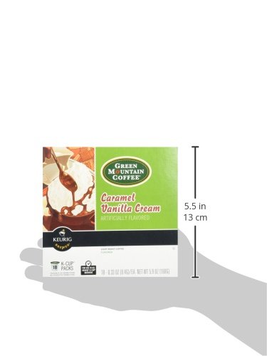 Green Mountain Coffee Caramel Vanilla 18 Ct K-Cups
