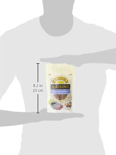 Medley Raisins Jumbo Seedless 6 Pouches - 8oz