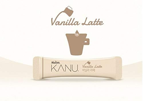Maxim KANU Vanilla Latte 48 Sticks (Pack of 2)