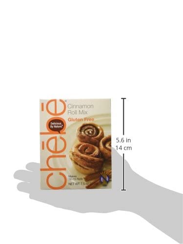 Chebe Bread Cinnamon Roll Mix Gluten Free 7.5-Ounce Box (Pack of 8)