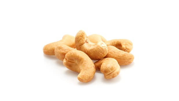Yupik Organic Dry Roasted Cashews 2.2 lb (35.2 oz) Kosher Gluten-Free Non-GMO Vegan Crunchy Nuts Unsalted Lightly Roasted Oil-Free Source of Protein &amp Iron Nutritious Healthy Snacks