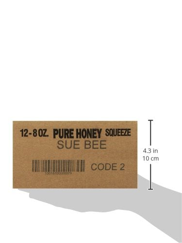 Sue Bee Honey 8-Ounce Bottle (Pack of 12)