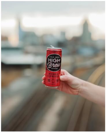 High Brew Coffee | Cold Brew Iced Coffee Variety Pack | Lightly Sweetened with Pure Cane Sugar 140mg Natural Caffeine Patiently Brewed &amp Never Heated Low-Acid Ready-to-Drink | 8 oz Cans (Pack