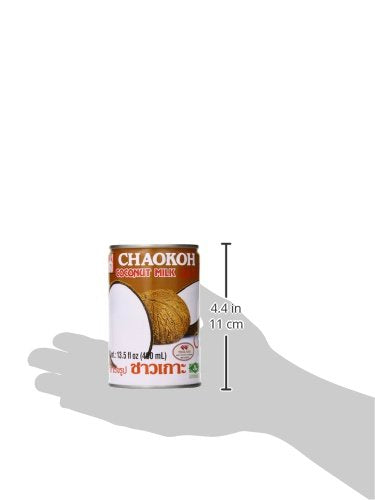 Chaokoh Coconut Milk 13.5 Fluid Ounce (Pack of 12)