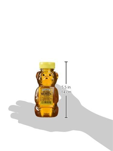 Gunter's Pure Clover Honey Bears - 12 oz (Pack of 6)