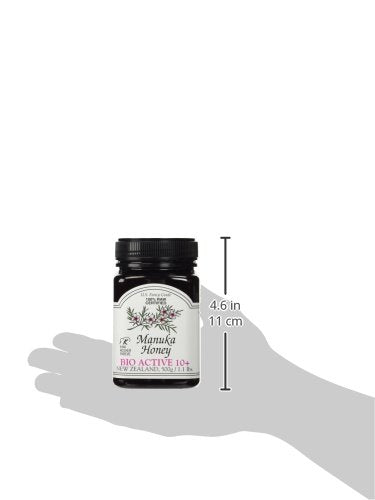 PRI Manuka Honey MGO 100+ New Zealand Raw Monofloral Manuka Honey 1.1lbs (Pack of 2)