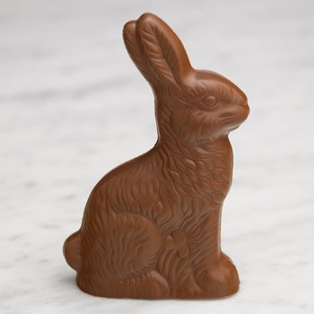 Lake Champlain Organic Solid Milk Chocolate Easter Bunny 10.5 Ounces