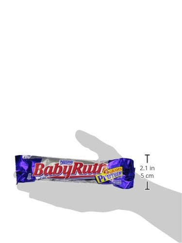 Baby Ruth Chocolate Bar 2.1 Ounce Bars (Pack of 24)