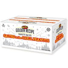 Gurley's Premium Peanuts In-Shell Fire Roasted &amp Salted In Shell Peanut Bulk Party Pack 10 lb Box – Dry Roasted Peanuts Salty Snack for Events &amp Gatherings