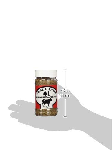 Spade L Ranch Beef Marinade and Seasoning 6 Oz. (4 Bottles 6 Oz)